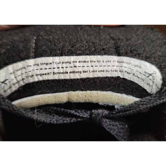 Adidas Busenitz 10.5 Black Suede Skate Sneakers - Picture 5 of 7